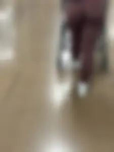 Return of the TIGHT Blue Leggings Blonde (This time in Burgandy)