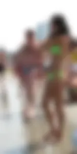 Candid beach and bikini babes