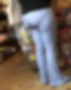 Bell bottom yoga pants duo!