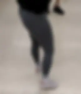Grey leggings at the store
