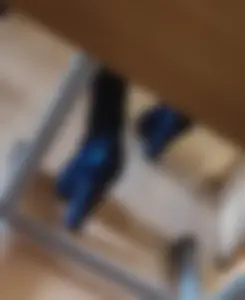 Teen Candid Student in a Skirt, Pantyhose And High Heel Shoes, A Cool Collection of Photos in Class