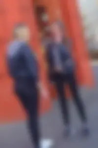 Two hot girls in tights street creepshots