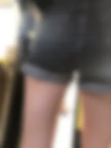 Candid Girl With Perfect Sexy Legs And Booty in Denim Shorts in a Public Bus Creepshots Gallery