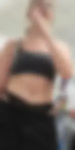 Teen showing her thong