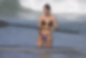 Candid surfer babes on the beach and in bikinis