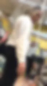 Blonde milf tight yoga flare ass upshot and close up