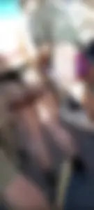 Goth cheeks at music festival    [MEGAPOST]