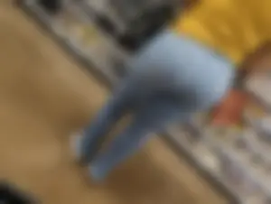 Tight jeans on a Mom
