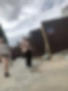 Young Girl With Hot Legs Passing By Adjusting Her Shorts Street Creepshots Series