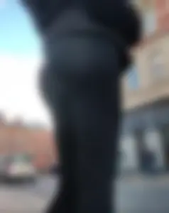 Sweet looking Nike blonde teen with an outstanding bubble butt