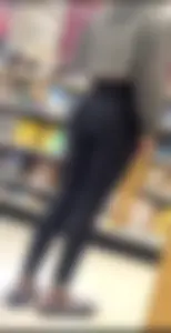 Amazing bubble butt college girl