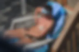 Creepshots of a neighbor milf in a bikini while sunbathing
