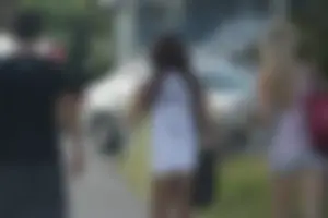 Candid Florida babes at Deerfield Beach in the winter