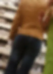 Blonde with a nice booty shopping in tight jeans