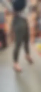 Home depot milf- pokies, leggings, and flip flops
