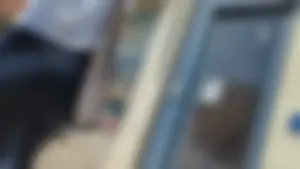 White Lady Bumped Into with VPL (OC)