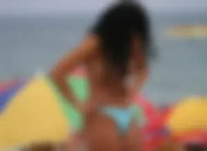 Beach voyeur girls in bikinis, thongs and topless
