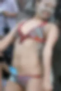 Boryeong Mud Fest 2008 girls mostly in bikinis