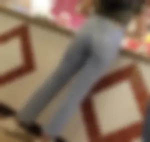 Fit latina ass in tight jeans + slight VPL (OC)