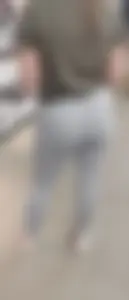 Blonde pawg ass eating sweatpants