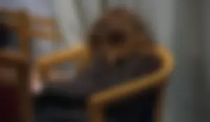 Candid Girl With Cameltoe Pants Asleep in a Chair Creepshot