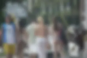 Candid Florida babes at Deerfield Beach in the winter