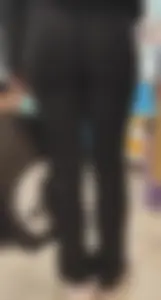 Cropped jacket petite blonde had the bubble butt on full display