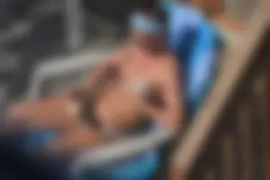 Creepshots of a neighbor milf in a bikini while sunbathing