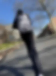Example of shape>size - upshot of tight white girl in flares