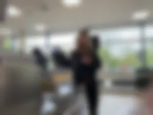 SEXY Girl BENDING in HOT positions + Thong See Thru Leggings