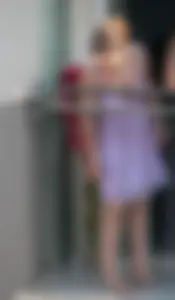 Hot milf next door hanging panties, showing pokies and wearing underwear