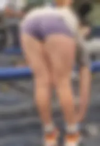 Sexy Ass College Girls in the Gym