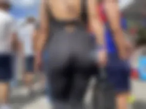 Sexy Mature Fit Thick Latin MILF Round Pear Bubble Butt