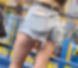 Trio of teen ass with their cheeks out