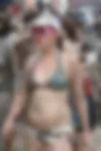 Boryeong Mud Fest 2008 girls mostly in bikinis