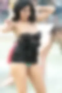Fountain girl in a skirt accidentally shows her tits and panties