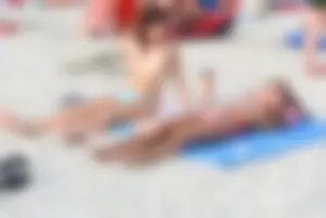Topless and nude beach sexy girls