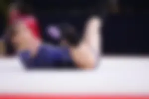 Candid gymnastics girls