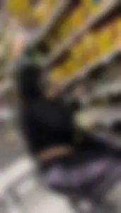 Thick mixed girl in leggings whaletail tease