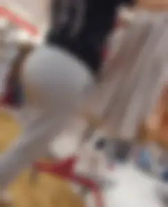 Latina MILF in Grey Sweats