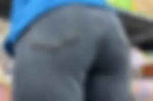 White Walmart Associate Showing Off Ass