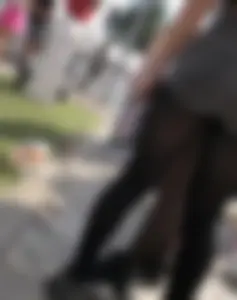 Carnival girls wearing pantyhose, spandex shorts, stockings, skirts and other outfits