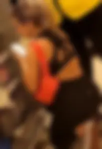 Smokin blonde in yoga pants walmart