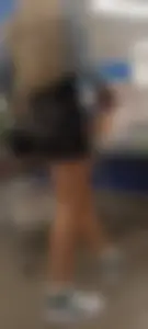 Beautiful Barbie latina with an incredible body in a spectacular tight black minidress [OC]