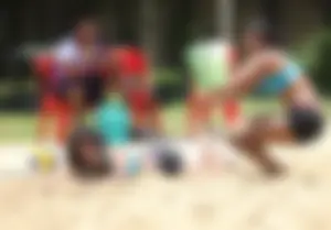 Thai candid volleyball girls
