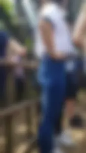 Jeans, Glasses And She Had Physique
