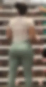 Amazing apple shaped ass OC