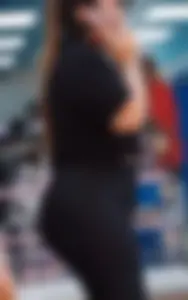 #3 - Milf Black Leggings [Thick, Huge ass, Latin (prob), Pawg?]
