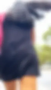 Bouncing ass on black dress (OC)