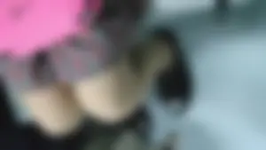 Candid Teen's Legs Closeup Photos - Checkered Skirt, Pantyhose And Shoes